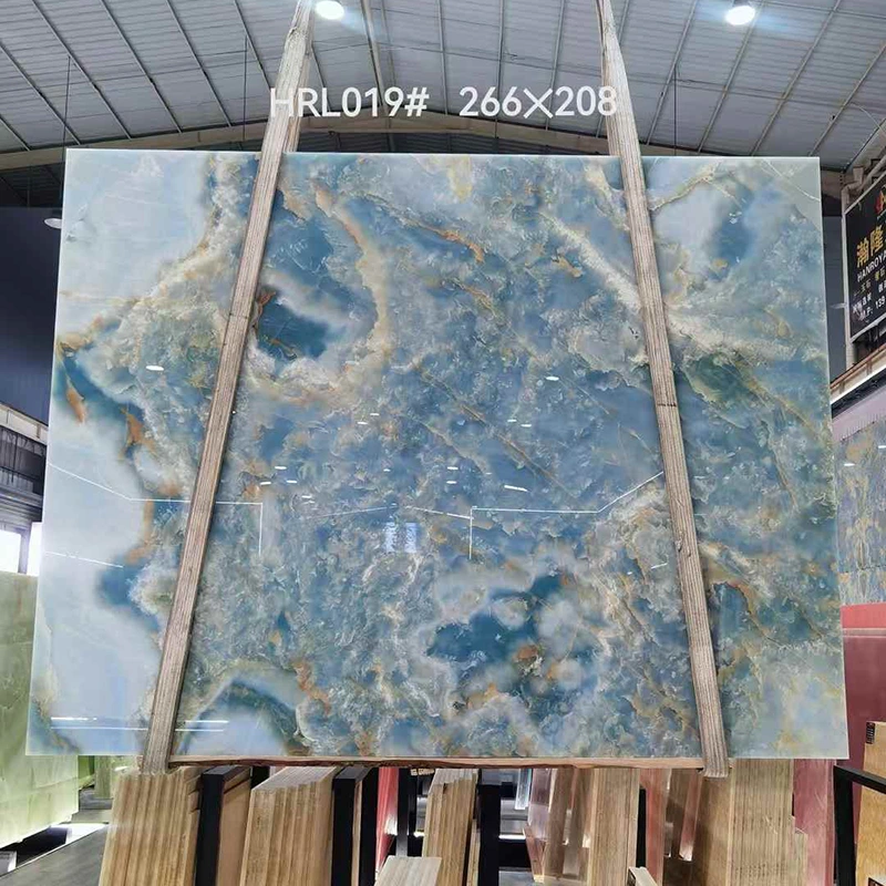 파란색 오닉스 슬래브