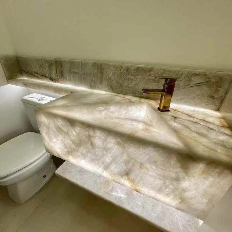 Cristallo White Quartzite 조리대