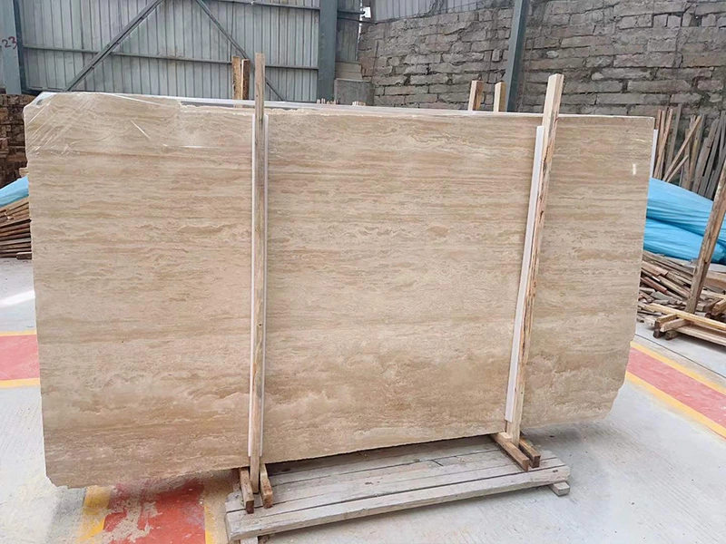 Beige Travertine Slabs
